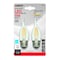 Satco Satco CA10 (Flame Tip) E26 (Medium) LED Bulb Warm White 60 Watt Equivalence 2 pk S21727 - alternate 1